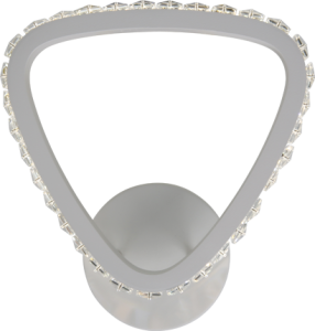 !Светильник настенный светодиодный Decor 3003-1 20 Вт, 3000-6500 К, D200х190 мм, белый