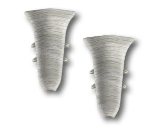 Угол внутренний Лексида 55мм Ясень серый 253 2шт