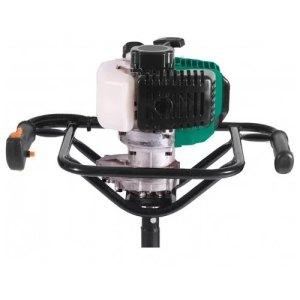 Мотобур Sturm EA1520 объем двигателя 52 см3, 2,4 кВт/3,2 л.с., СТАЛЬНАЯ РАМА