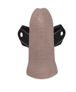 Угол внутренний для плинтуса Идеал Деконика 70мм (2шт), Дуб снежный