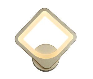 !Светильник настенный светодиодный Decor 2005-1 25 Вт, D220 мм, шампань золото