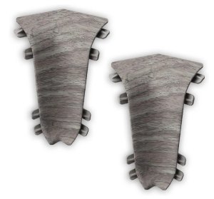 Угол внутренний Лексида 55мм Дуб пепельный 210 2шт