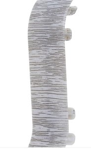 Соединитель для плинтуса Лексида 55мм (2шт) Дуб пепельный 210